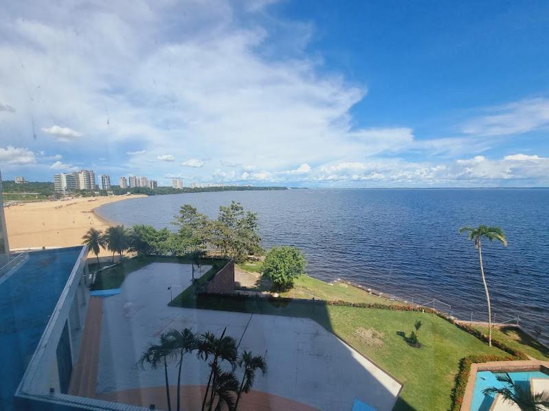 Tropical Executive Flat Vista Incrível para a Orla Manaus Exterior foto