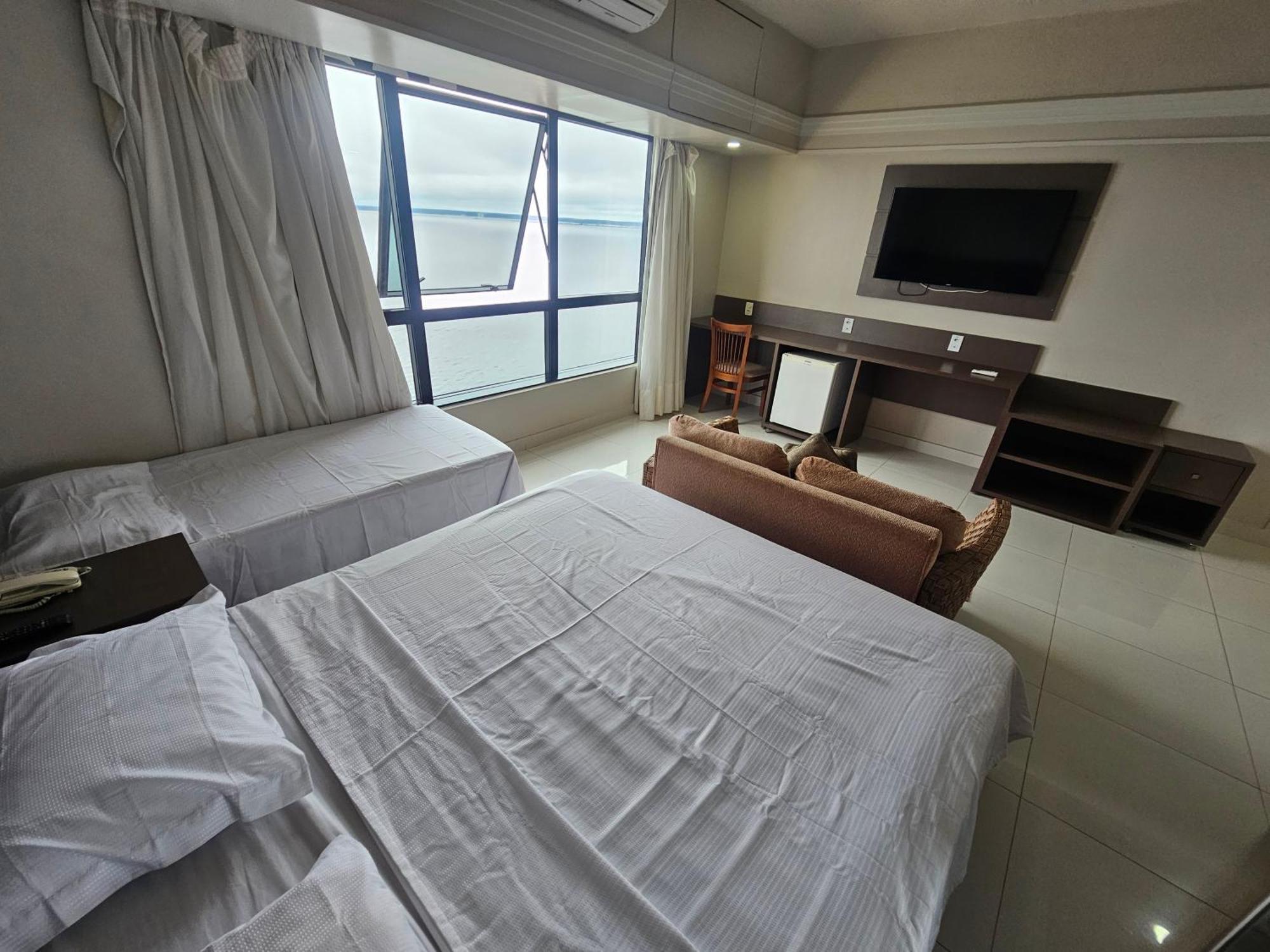 Tropical Executive Flat Vista Incrível para a Orla Manaus Exterior foto